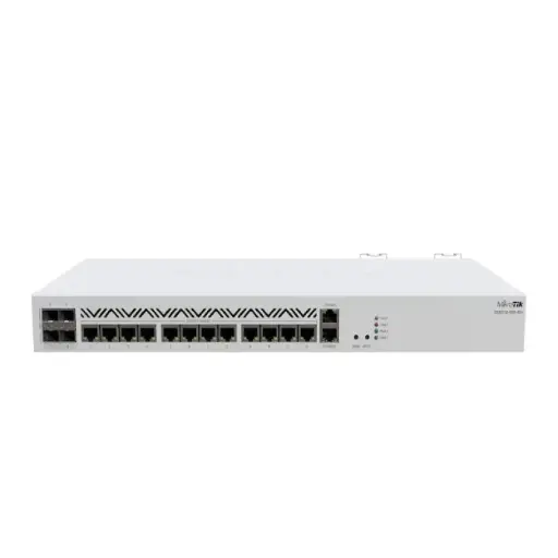Router empresarial MikroTik CCR2116-12G-4S+ con RouterOS L6