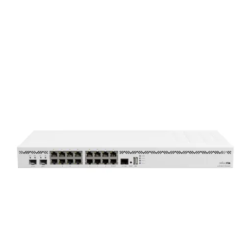 Router MikroTik CCR2004-16G-2S+ 16 Puertos Gigabit y 2 SFP+ 10G